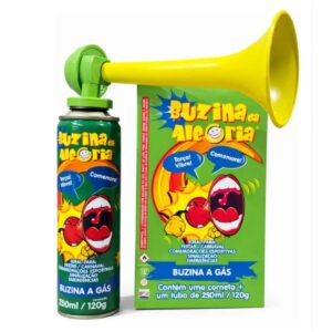 Buzina A Gas Da Alegria 250ml Som Forte Festa Jogo Futebol