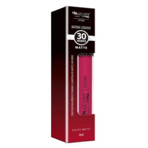 Batom Líquido Max Love Matte Nude Longa Duração 601