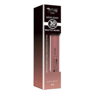 Batom Liquido Matte 30 Horas Nude Cor 603 Max Love 4Ml