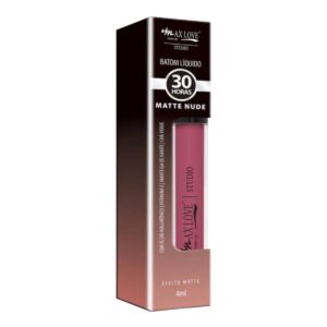 Batom Liquido Matte 30 Horas Nude Cor 656 Max Love 4Ml