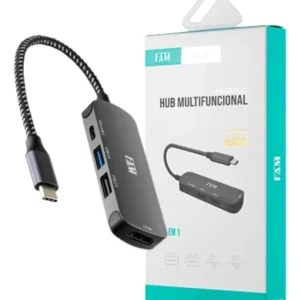 Hub Multifuncional 4 Em 1 Fca-U104
