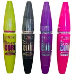 Máscara Para Cílios Pink 21 Infinite Curl Curvatura