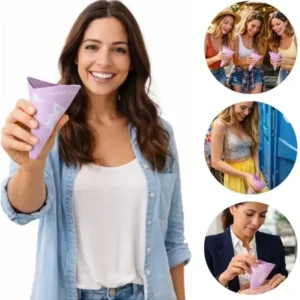 Urinário Descartável Feminino Rosa