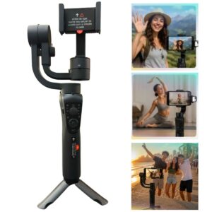 Gimbal Estabilizador De 3 Eixos A'gold Pro Slf-10b Com Tripé