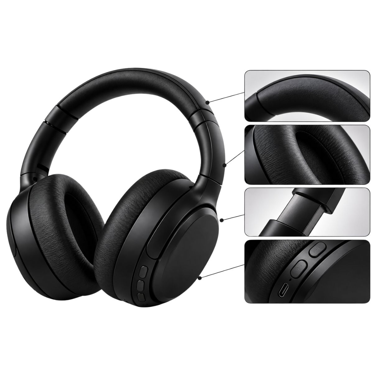 Fone Bluetooth FAM Haze A070n ANC 60h Com Microfone
